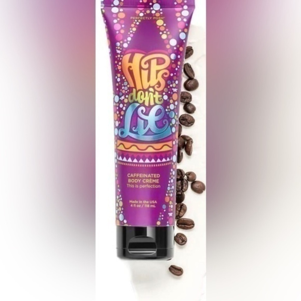 Hips Don’t Lie Caffeinated Body Cream Perfectly Posh